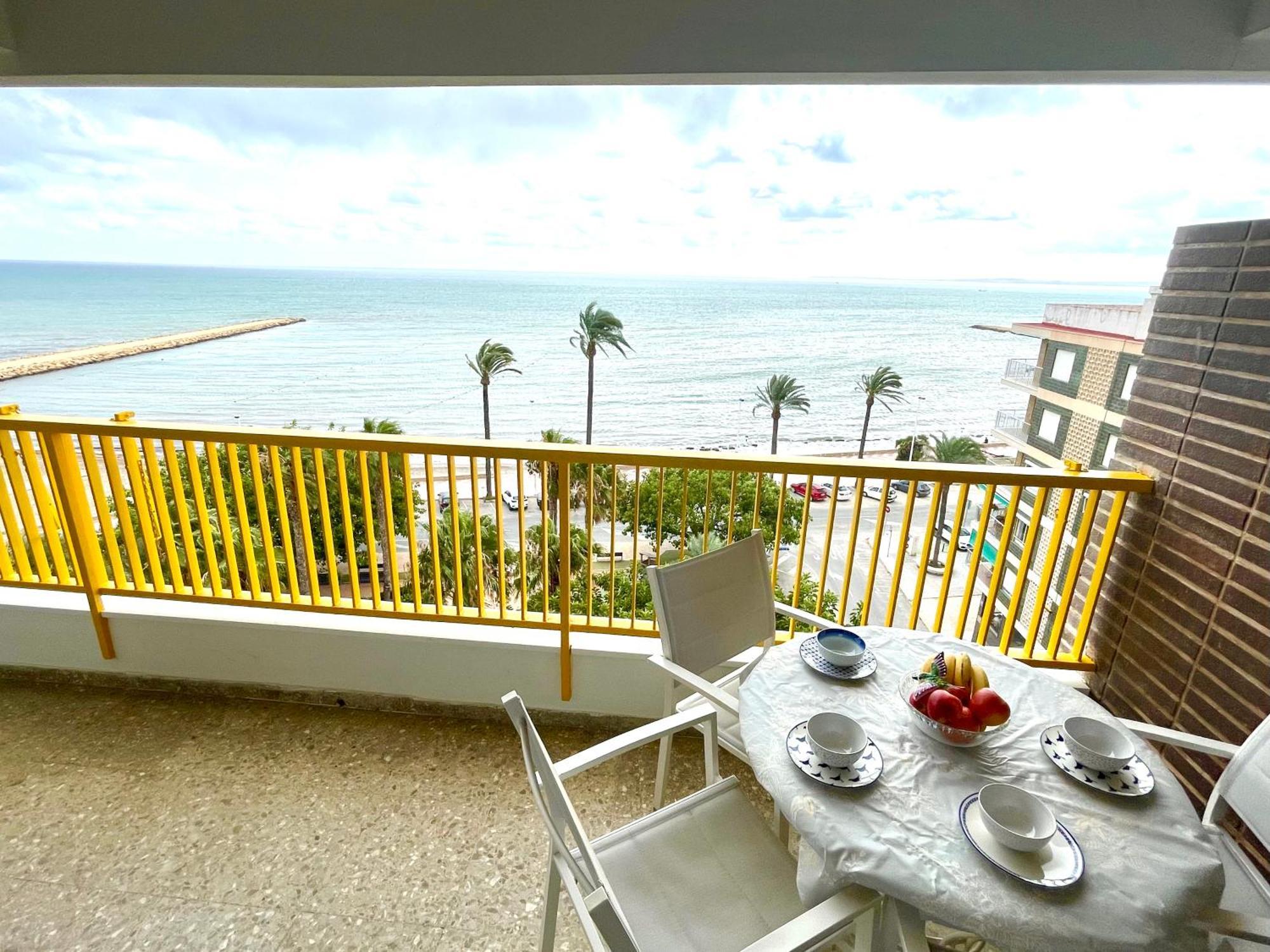 Sunflower Residence First Line By The Sea Santa Pola Exteriör bild